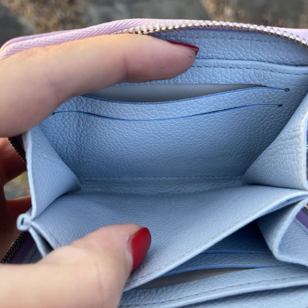 💖SOLD💖Louis Vuitton Lilac Summer Stardust Zippy Compact Wallet - Picture 11 of 12